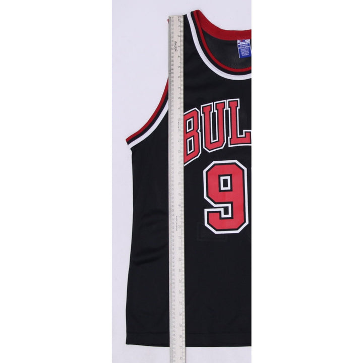 Vintage Champion Dennis Rodman #91 Chicago Bulls Black Jersey 44 | Migration_Jerseys - View 6 | Fashion Rerun