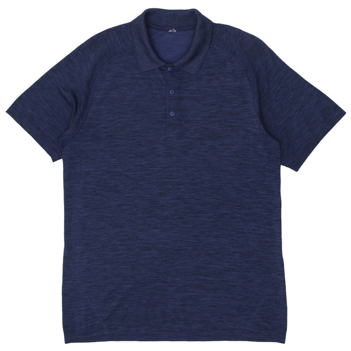 Mens Lululemon Navy Polo T-Shirt - Fashion Rerun Vintage Migration_T-Shirt