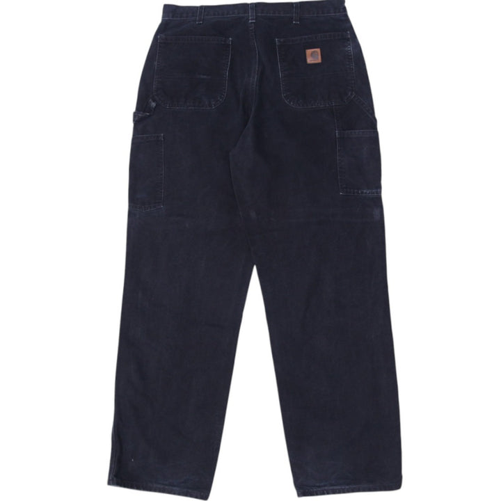 Mens Carhartt B11 BLK Original Dungaree Fit Workwear Pants | Migration_Pants - Side View | Fashion Rerun