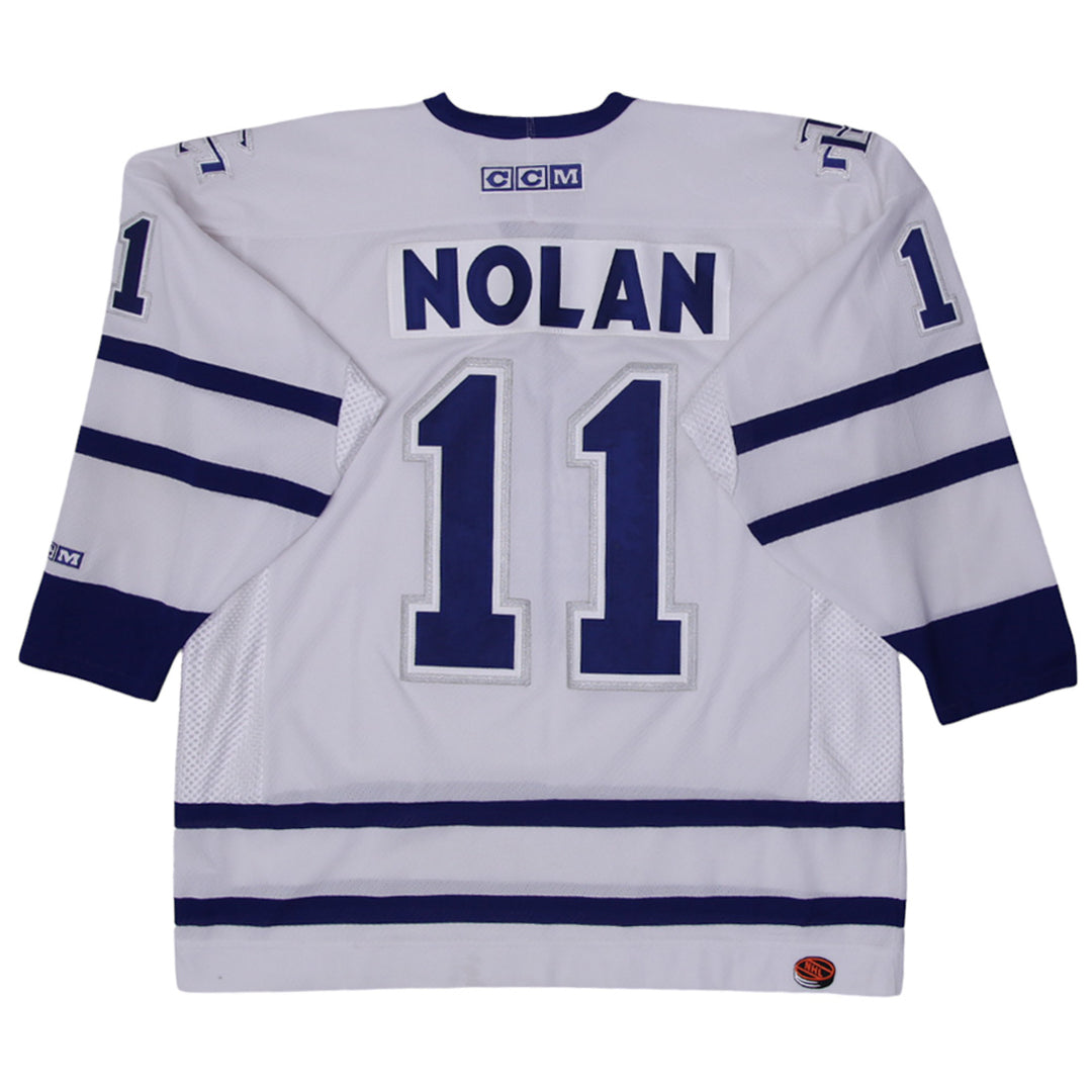 Vintage CCM NHL Toronto Maple Leafs Nolan 11 Hockey Jersey