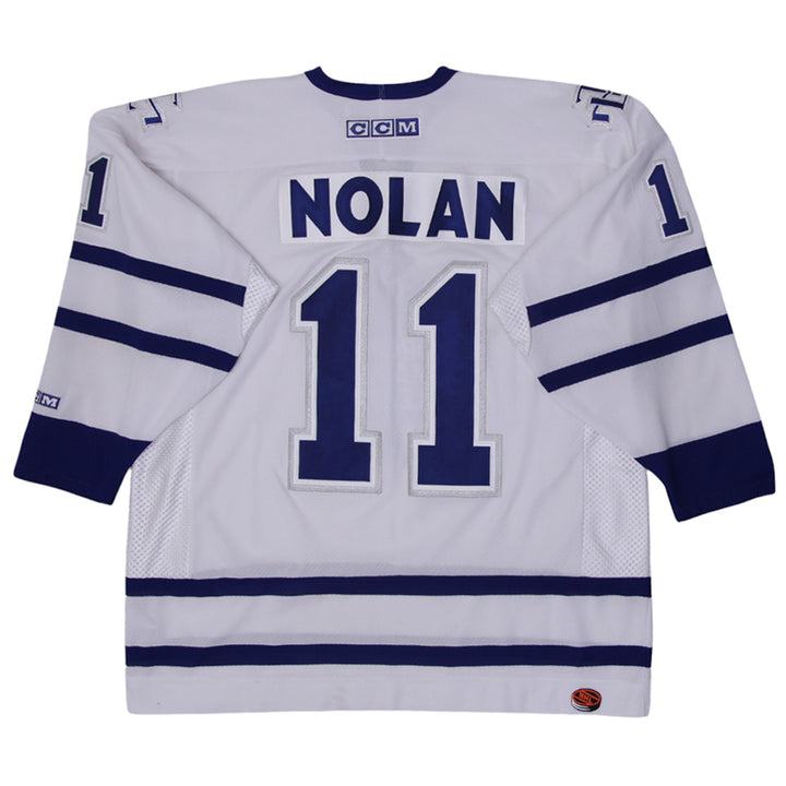 Vintage CCM NHL Toronto Maple Leafs Nolan 11 Hockey Jersey