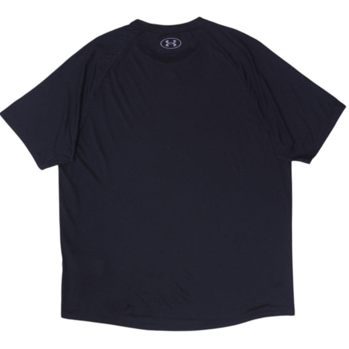 Mens Under Armour Tech Tee Black Short Sleeve Athletic Size L