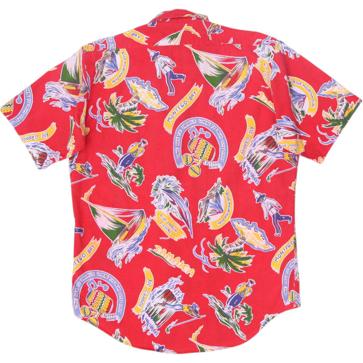 Polo Ralph Lauren Montego Bay Graphic Shirt Made in USA Size 20 | Migration_Shirts MJ DROP - Side View | Fashion Rerun