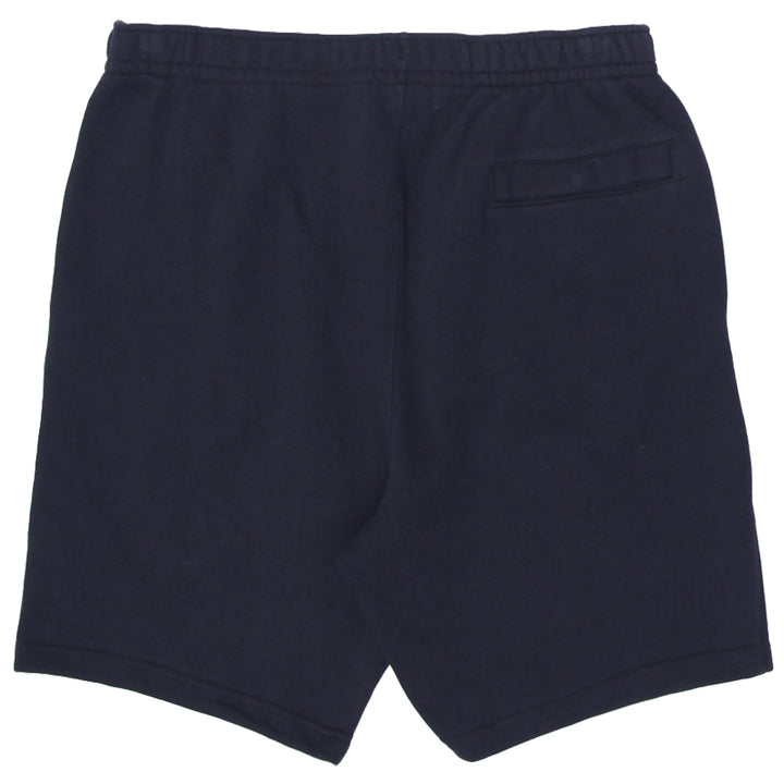 Mens Embroidered Nike Logo Black Sweat Shorts