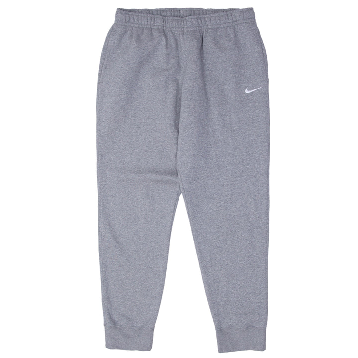 Mens Nike Swoosh Embroidered Jogger Pants Gray - Fashion Rerun Vintage Migration_Pants