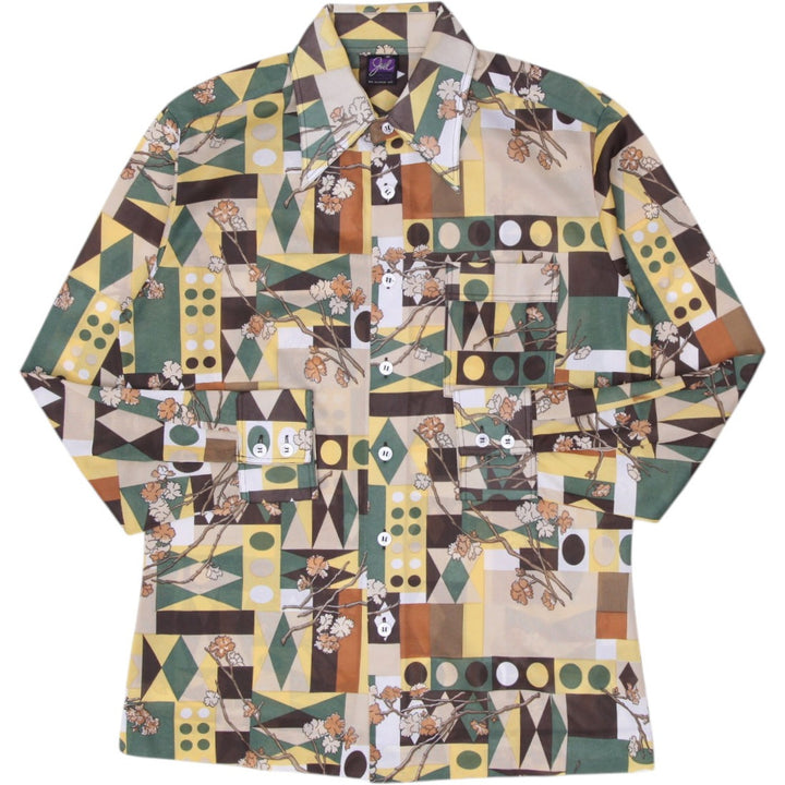 Joel California Geometric Floral Shirt Size M | Migration_Shirts | Fashion Rerun