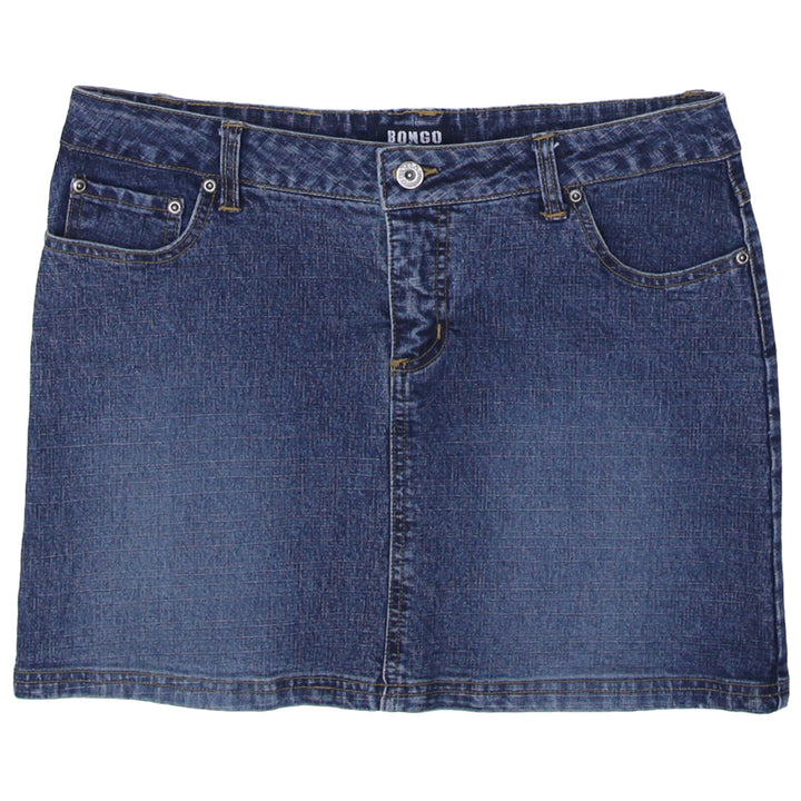 Y2K Ladies Bongo Denim Mini Skirt - Fashion Rerun Vintage Migration_Skirt