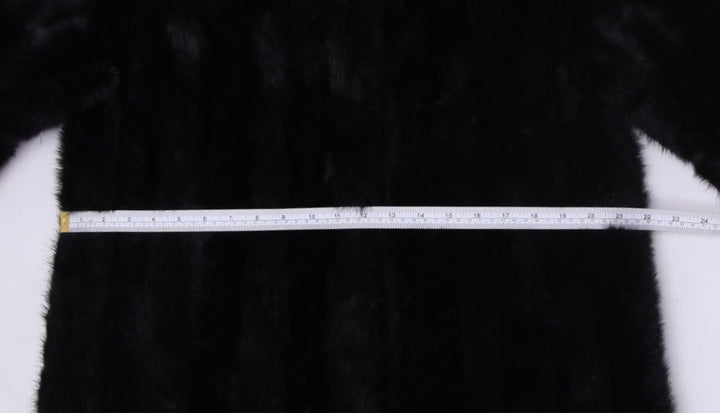 Rare Simon M. Canada M Mid Century Glossy Full Length Luxury Coat