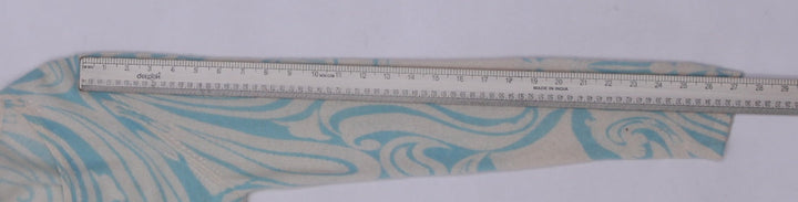 Ladies Beige Blue Abstract Knitwear Size S | Migration_Knitwear & Sweaters - View 6 | Fashion Rerun