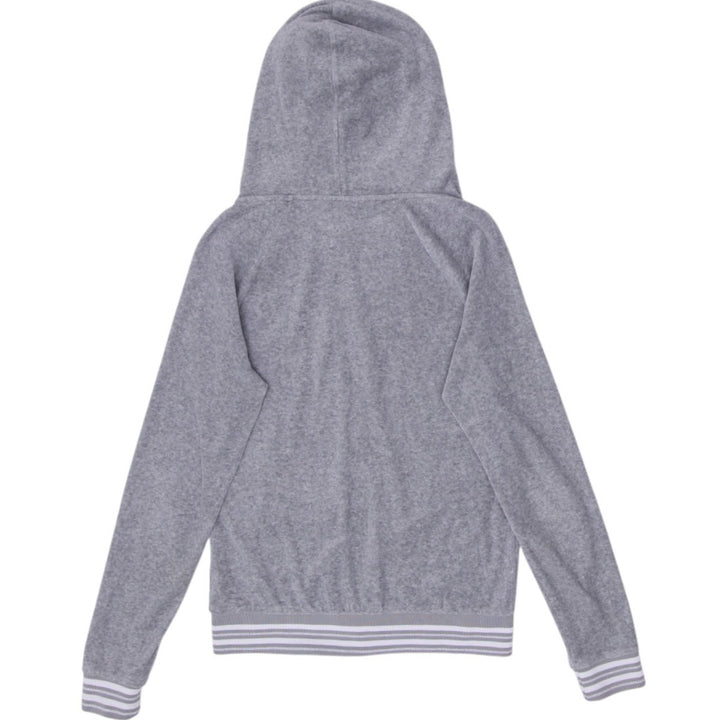 Y2K Ladies Juicy Couture Cotton Casual Full Zip Hoodie Size S