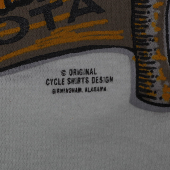 Vintage 1992 Mens Graphic Sturgis Cycle T-Shirt Size M | Migration_T-Shirts - Detail View | Fashion Rerun