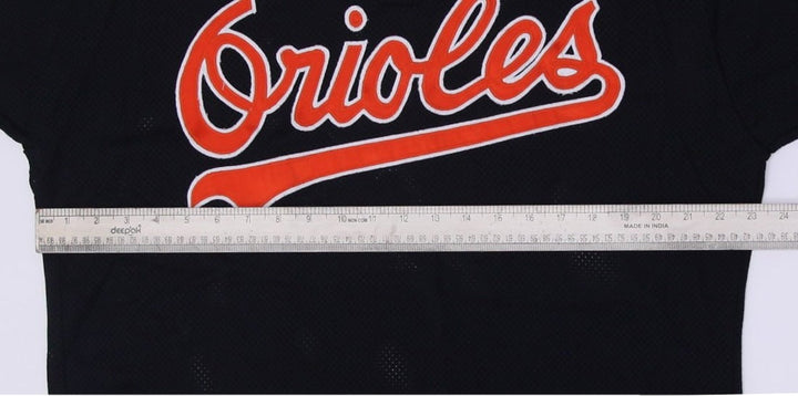 Vintage Russell Athletic Orioles Black Mesh Baseball Jersey Made In USA | Migration_Jerseys - Alternate View | Fashion Rerun