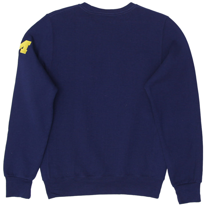 Mens Russell Athletic Michigan Navy Sweatshirt