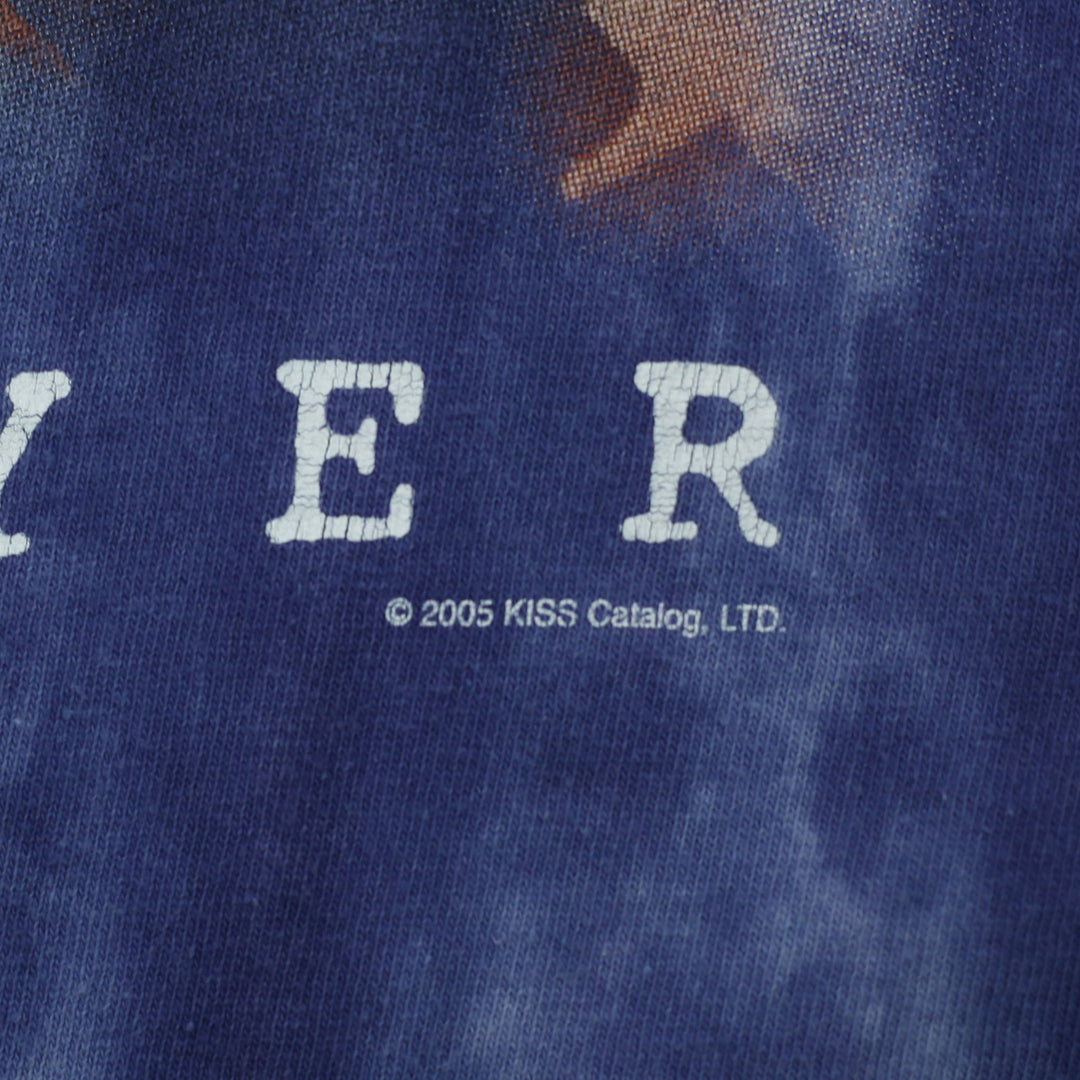 Vintage Liquid Blue KISS Destroyer 2005 Tie-Dye T-Shirt Size L | Migration_T-Shirts - Detail View | Fashion Rerun