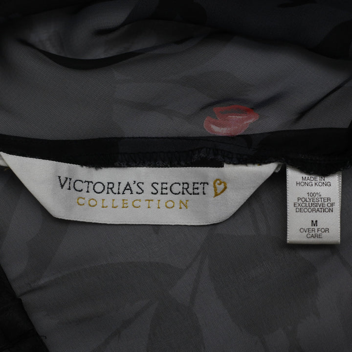 Y2K Ladies Victorias Secret Sheer Floral Slip Strappy Dress Size M
