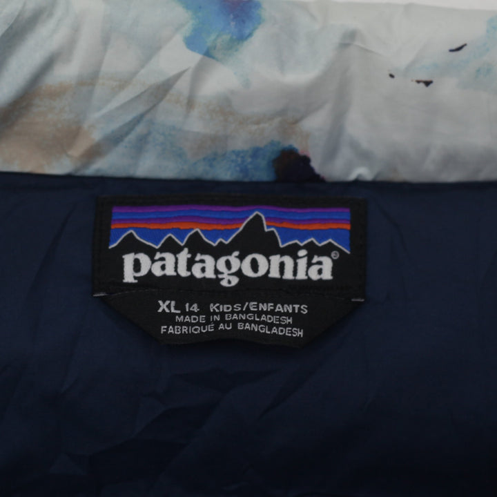 Girls Patagonia Full Zip Floral Lightweight Puffer Jacket - Fashion Rerun Vintage Migration_Jacket