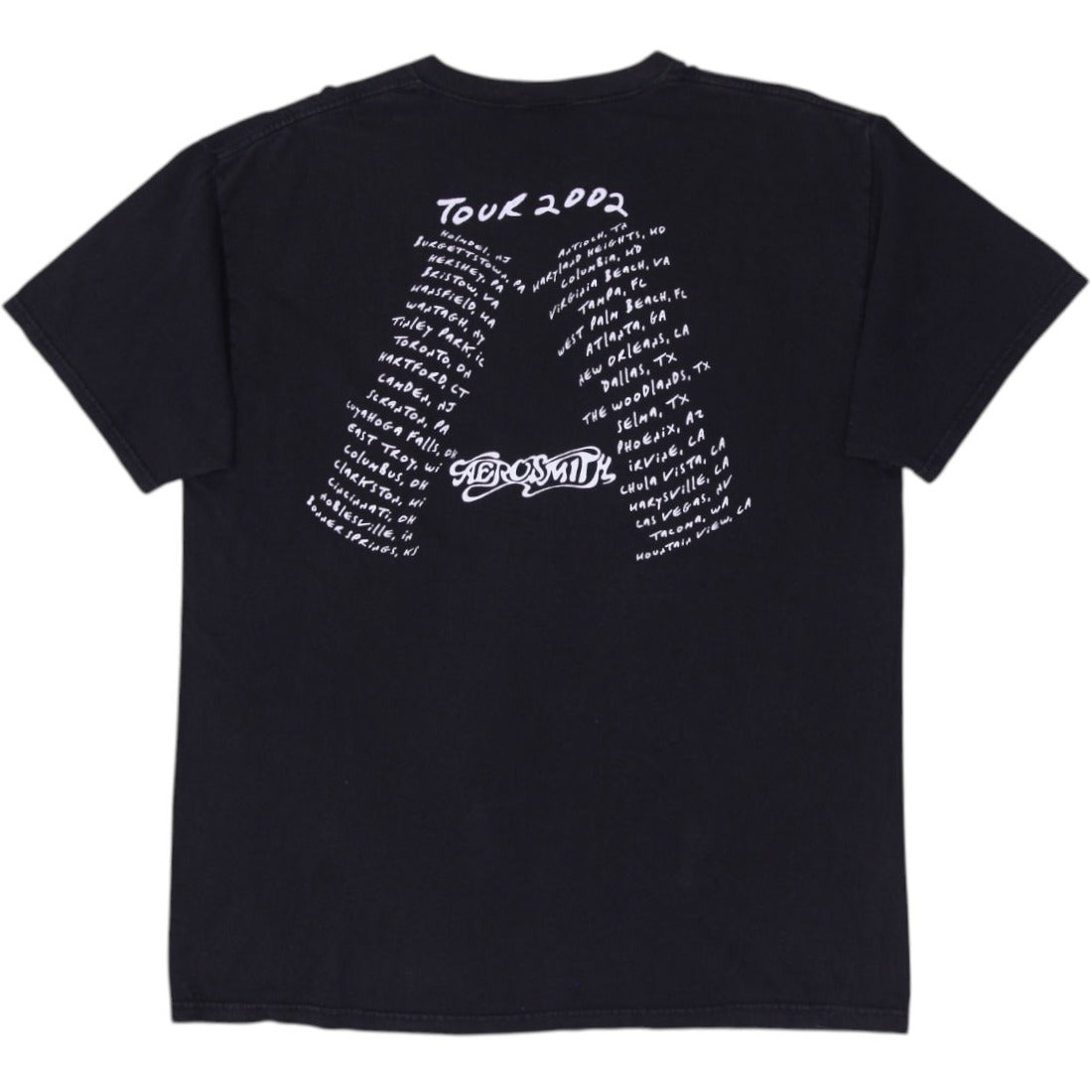 Shop Vintage Mens Pearl Jam Tour 2006 T-Shirt Black Graphic Band