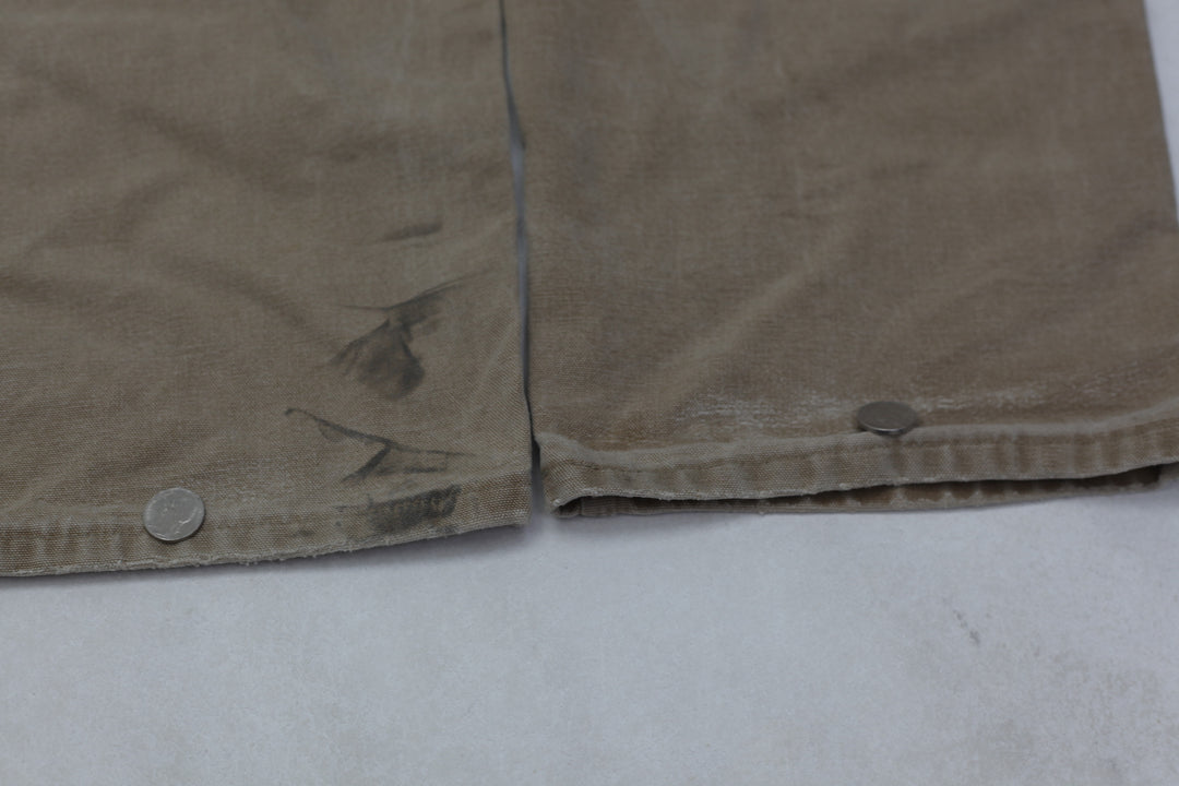 Mens Carhartt BO1 BRN Double Knee Dungaree Fit Pants