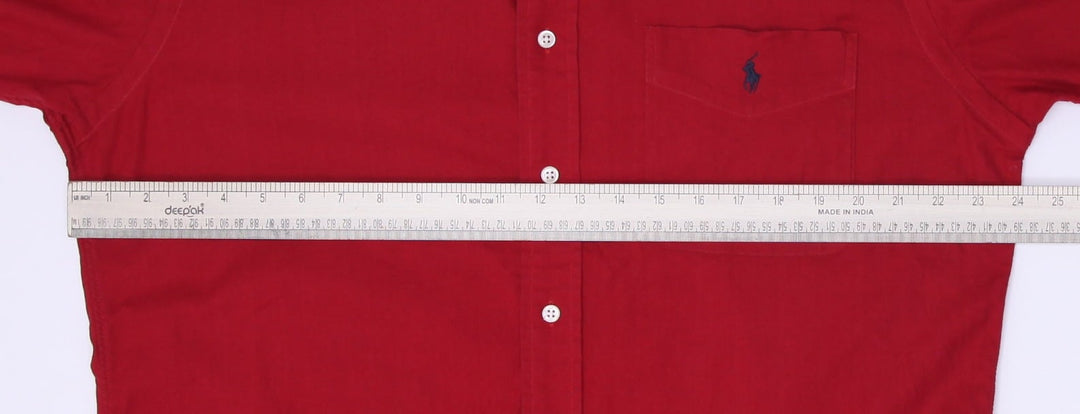 Vintage Polo Ralph Lauren Embroidered Cotton Shirt Size M | Migration_Shirts - Alternate View | Fashion Rerun
