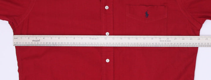 Vintage Polo Ralph Lauren Embroidered Cotton Shirt Size M | Migration_Shirts - Alternate View | Fashion Rerun