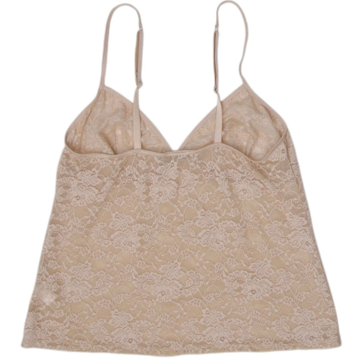 Y2K Ladies Etam Lace Floral Layered Top Size XS