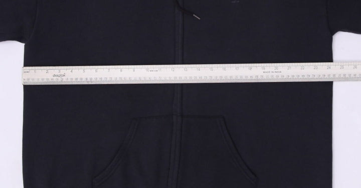 Vintage Mens Harley Davidson Hoodie Black Full Zip Graphic | Migration_Hoodies - View 6 | Fashion Rerun