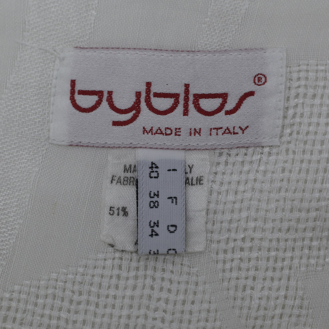 Y2K Ladies Byblos Pleated Yoke Flare Maxi Midi Skirt Size 8