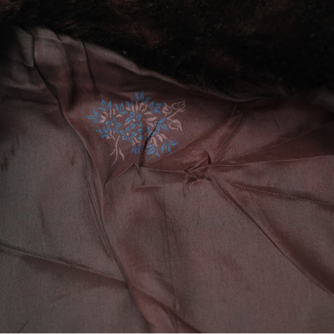 60's Mid-Century Faux Fur Coat