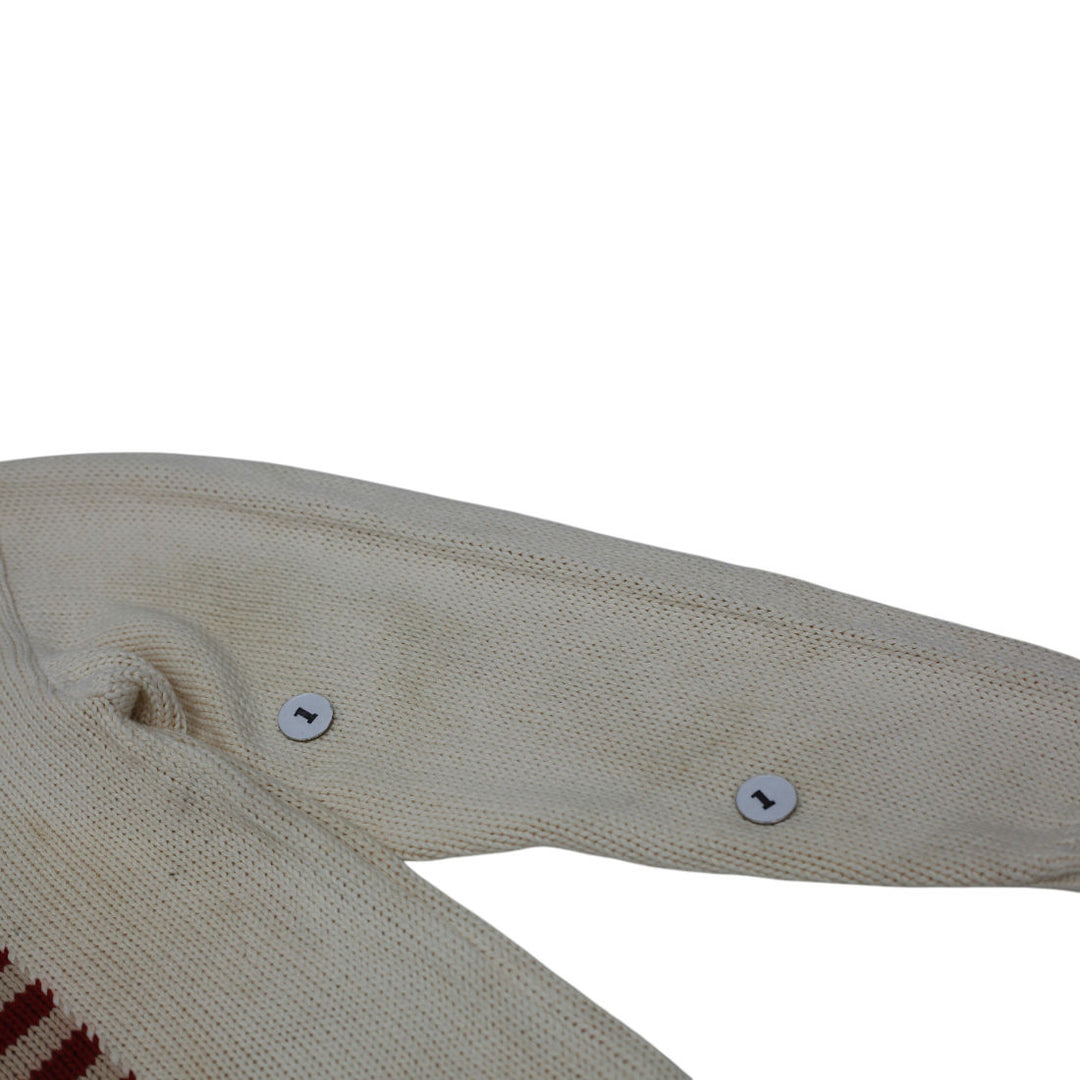 Vintage Polo By Ralph Lauren Iconic Flag Cotton Crewneck Sweater M