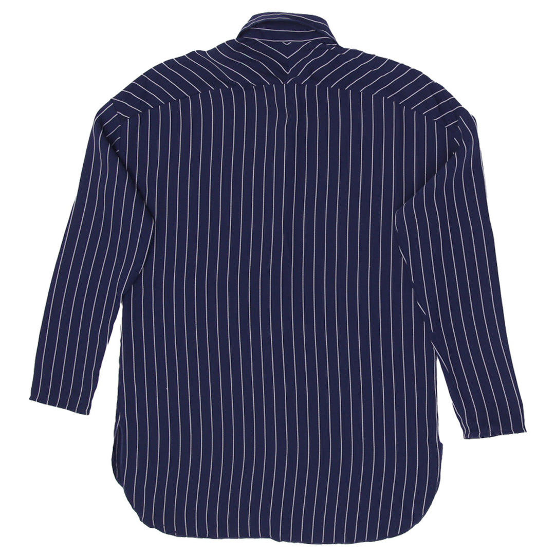 Ladies Babaton Striped Long Sleeve Button Blouse