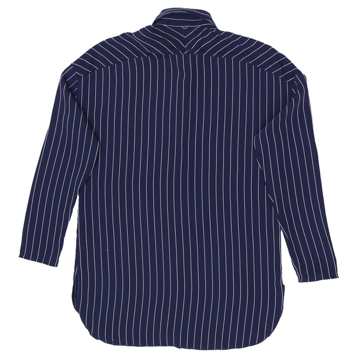 Ladies Babaton Striped Long Sleeve Button Blouse