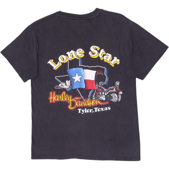 Vintage 1987 Harley Davidson Lone Star Tyler Texas Size M