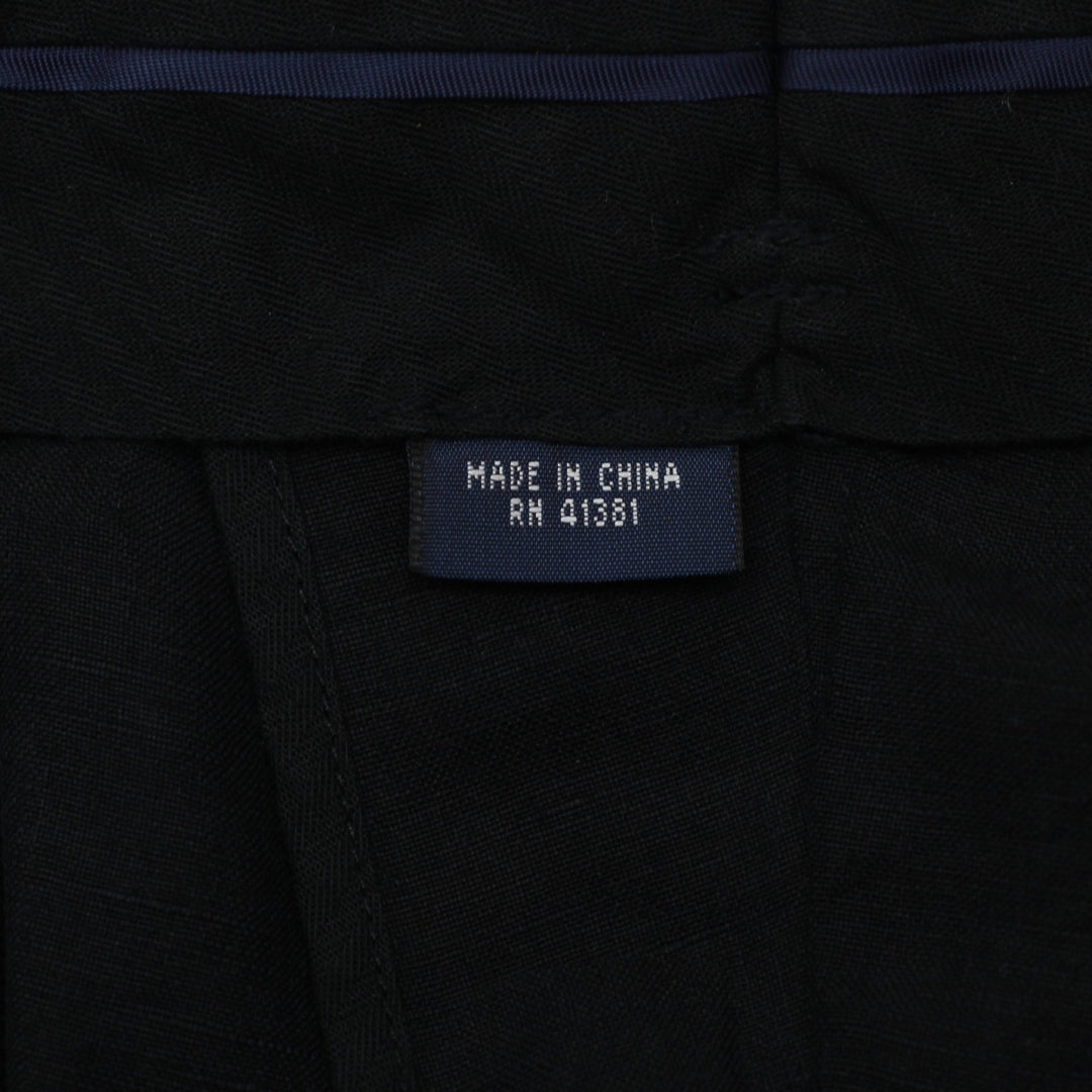 Mens Polo Ralph Lauren Linen Silk Blend Straight Trousers Pants Size 36/32