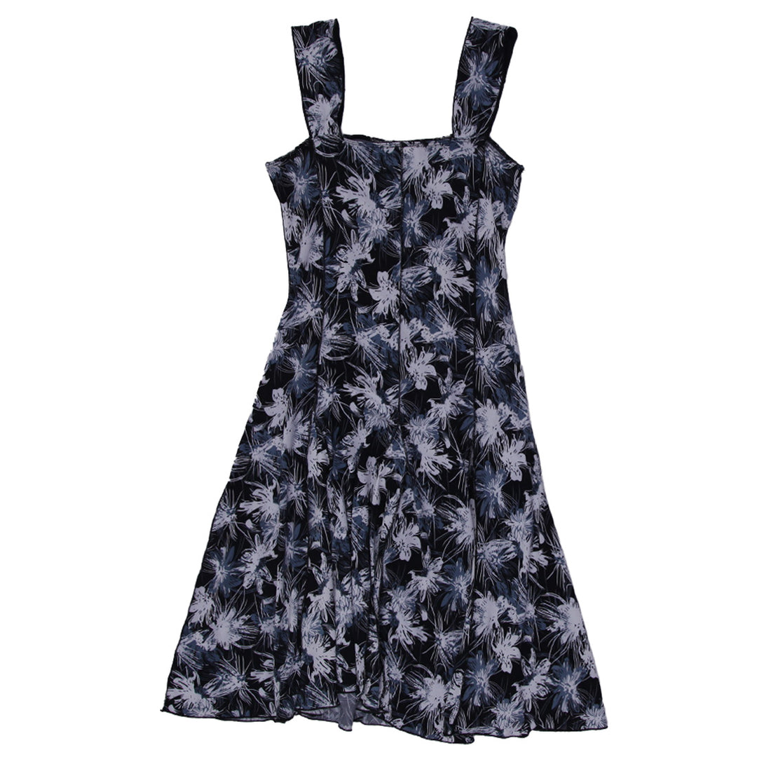 Y2K Ladies Escalade Floral Sleeveless Flare Dress