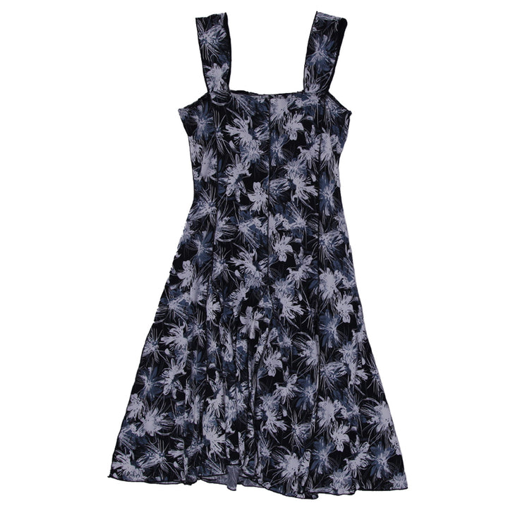 Y2K Ladies Escalade Floral Sleeveless Flare Dress
