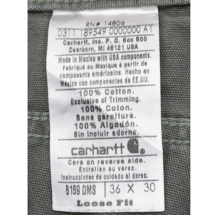 Mens Carhartt B159 DMS Loose Fit Carpenter Pants