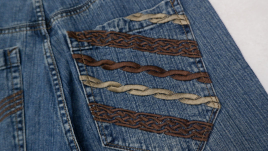 Y2K Mens Southpole Baggy Fit Jeans