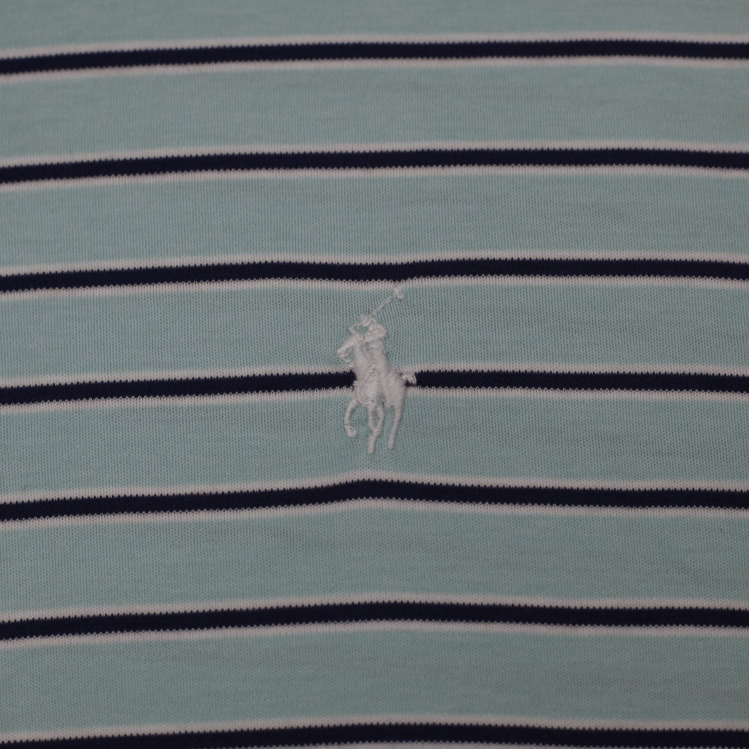 Polo Ralph Lauren Striped Cotton Classic Polo Shirt Size XL | Migration_T-Shirts - Detail View | Fashion Rerun