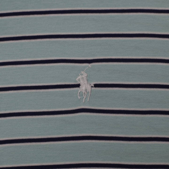 Polo Ralph Lauren Striped Cotton Classic Polo Shirt Size XL | Migration_T-Shirts - Detail View | Fashion Rerun