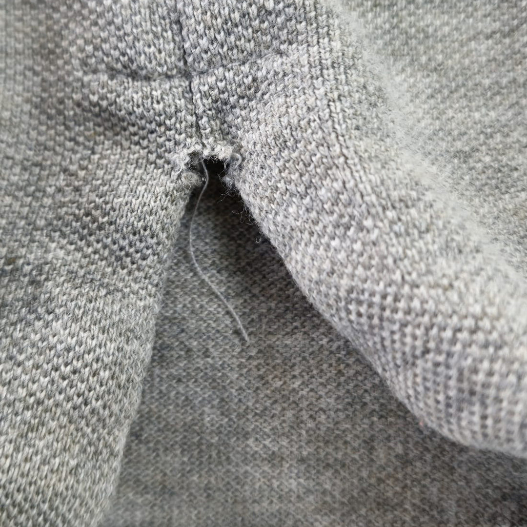 Mens Polo Ralph Lauren Long Sleeve Polo T-Shirt Gray - Fashion Rerun Vintage Migration_T-Shirt