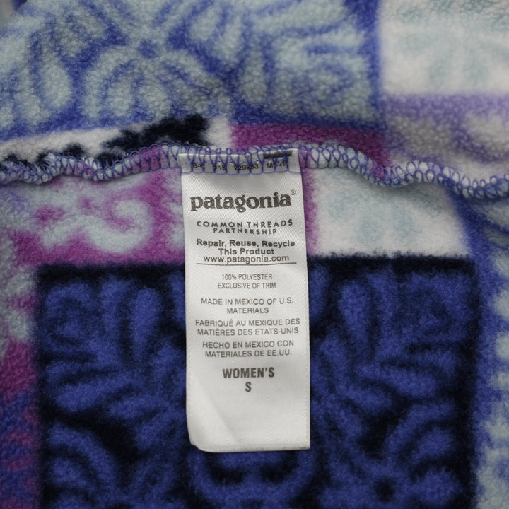 Ladies Patagonia Lightweight Synchilla Snap-T Fleece Pullover Size S
