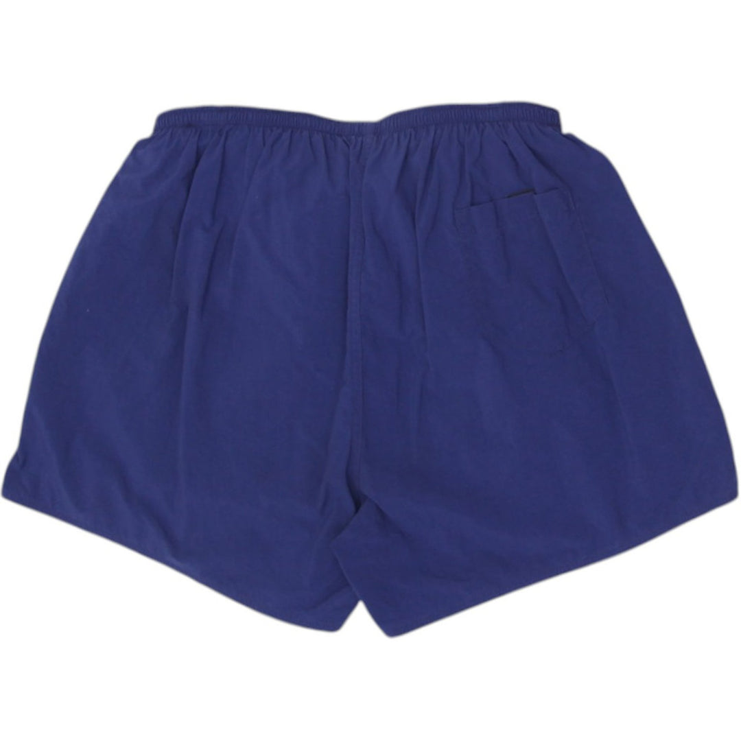 Vintage Mens Nike Shorts Navy Blue Active Wear Breathable | Migration_Shorts UAENAT20 - Side View | Fashion Rerun