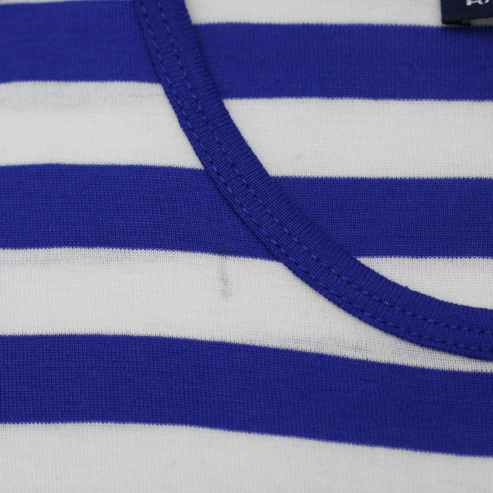 Ladies Ralph Lauren Golf Striped Big Pony T-Shirt Tailored Fit Size S