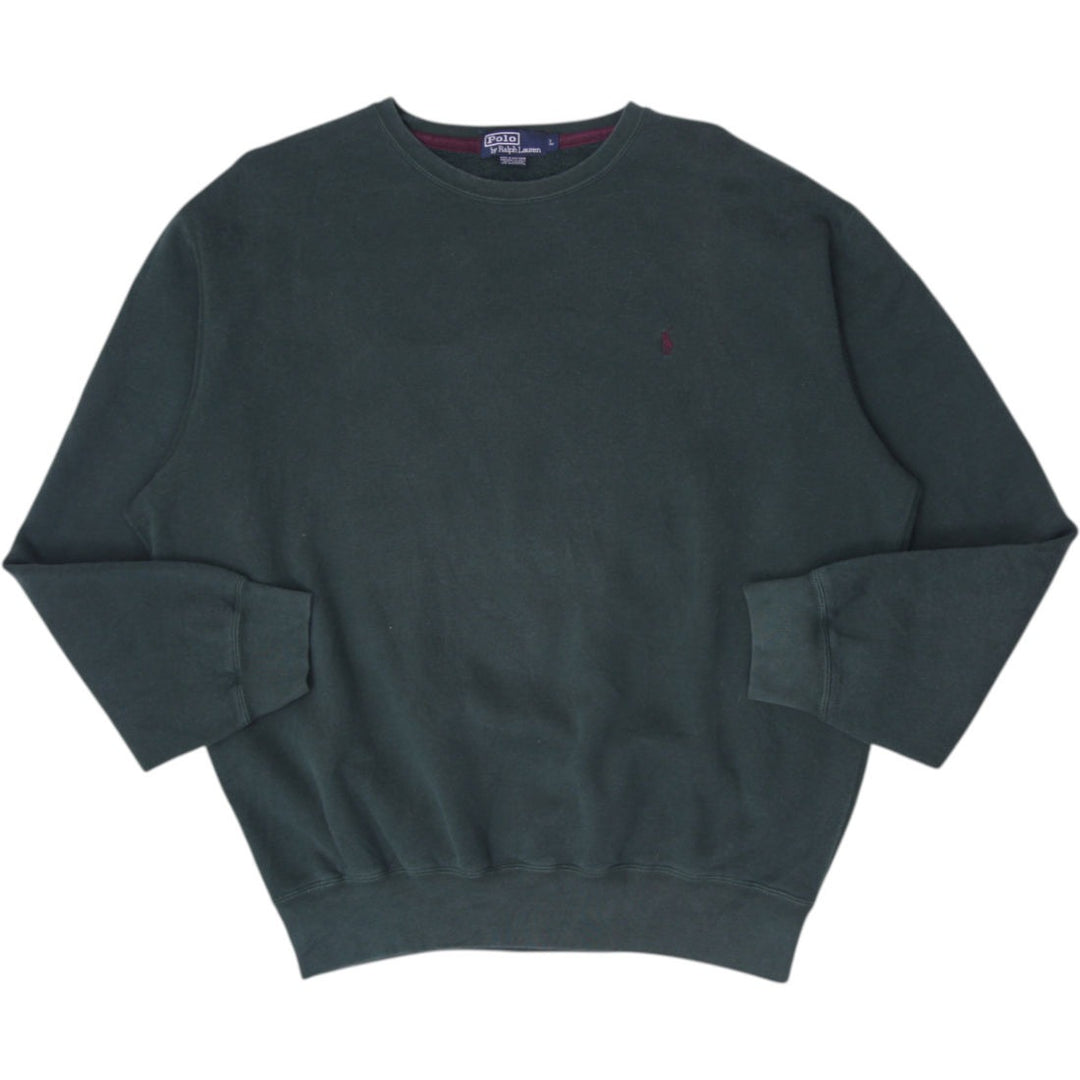 Vintage 1990s Polo by Ralph Lauren Heavyweight Crewneck Sweatshirt Size L