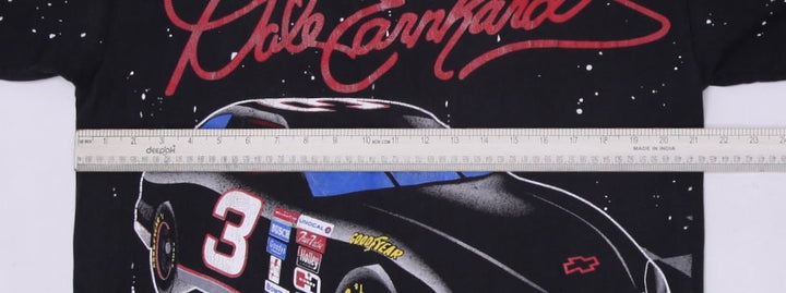 Vintage 90s NUTMEG Dale Earnhardt Sr. #3 NASCAR "The Intimidator" Made in USA L | Migration_T-Shirts - View 9 | Fashion Rerun