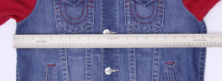 Mens True Religion Hooded Denim Jacket Size M | Migration_Hoodies - View 6 | Fashion Rerun