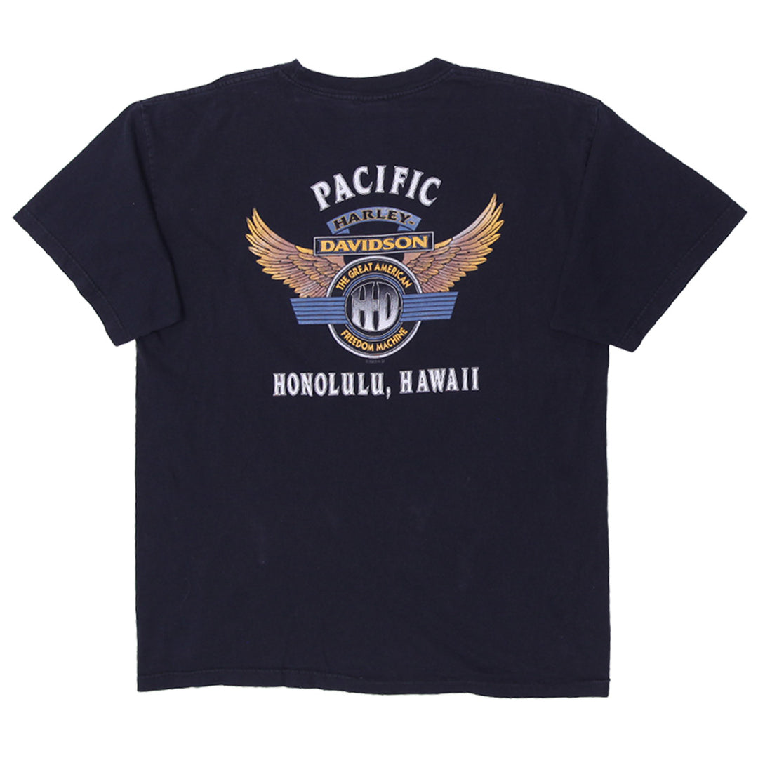 Vintage Harley Davidson Pacific Honolulu Hawaii