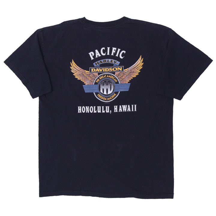 Vintage Harley Davidson Pacific Honolulu Hawaii