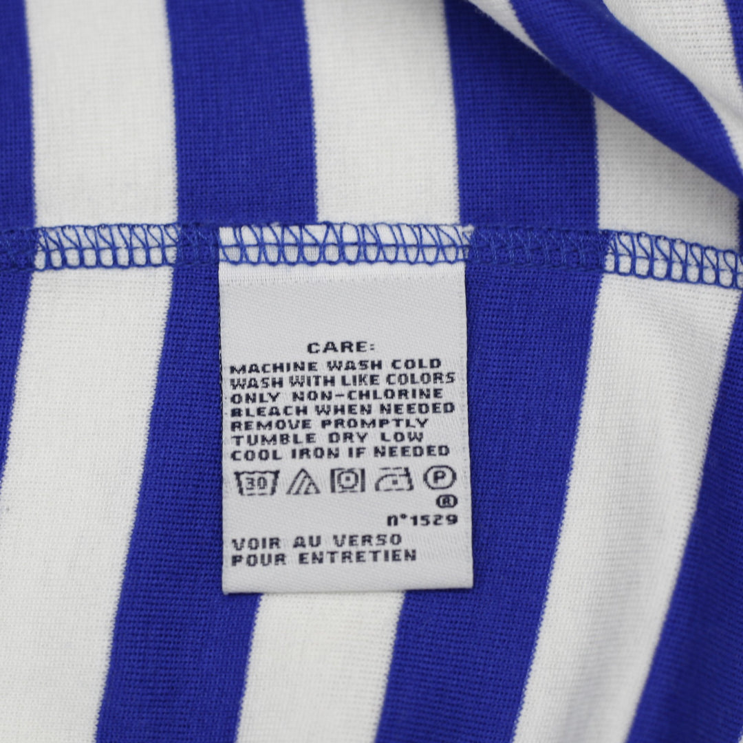 Ladies Ralph Lauren Golf Striped Big Pony T-Shirt Tailored Fit Size S