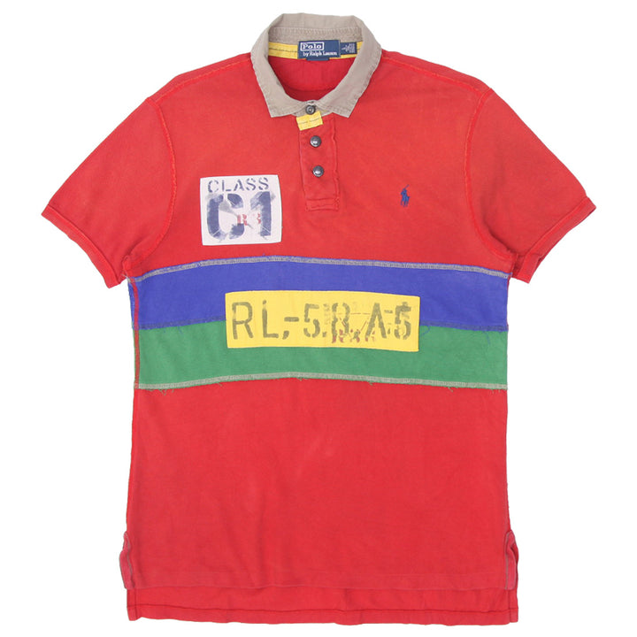 Mens Polo By Ralph Lauren C1 Rafting Red Classic Custom Fit Polo T-Shirt